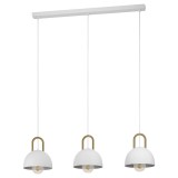 Eglo 99696 Calmanera több ágú függeszték, fehér, E27 foglalattal, max. 3x40W, IP20