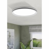 Eglo 99841 Lazaras mennyezeti lámpa, távirányítóval vezérelhető, alumínium, 2700 lm, 3000K-6500K szabályozható, beépített LED, 22W, IP20