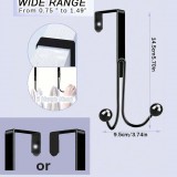 Egy többfunkciós ajtókabát-állvány tároló zsebekkel