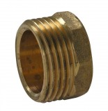 Egyéb 1/4" sárgaréz dugó réz