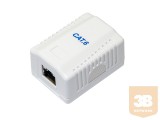 Egyéb 1 portos Cat6 FTP falon kívüli aljzat