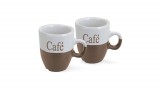 Egyéb 2 db-os kerámia kávés csésze készlet