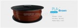 Egyéb 3D FILAMENT 1,75mm PLA Barna /1 kg-os tekercs/ (3DFILAMENT175BR)