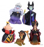 Egyéb 5 db-os Disney Villains jellegű gonosz karakter figura szett