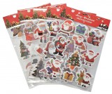 Egyéb Ablakmatrica, karácsonyi, zselés, 19x24 cm, többféle változat