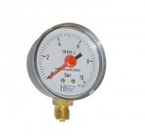 Egyéb Alsó csatlakozású nyomásmérő D63mm, 1/4", 0-10bar