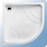 Egyéb Aqua-Color Card Bridge akril zuhanytálca, íves, 80x80cm