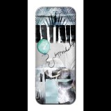 Egyéb Aristo Golucky Egyrekeszes fém tolltartó - Mintás (GEO17131-19)