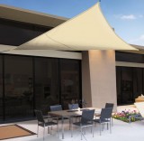 Egyéb Árnyékoló poliészter bézs háromszög 3.6x3.6x3.6m