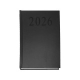 EGYEB BELFOLDI 2026 A5 napi beosztású fekete határidőnapló