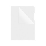 EGYEB BELFOLDI A4 80mikron oldalt-felül nyitott narancsos 100db-os genotherm