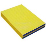 EGYEB BELFOLDI A5 vonalas ragasztott sárga jegyzettömb (2215050-51)