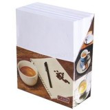 EGYEB BELFOLDI Álló mintás fehér lapokkal jegyzetblokk tartó doboz (1356001-01)