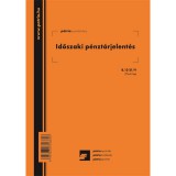 EGYEB BELFOLDI B.13-21/V A4 25x2+2lapos álló "Időszaki pénztárjelentés" nyomtatvány