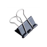 EGYEB BELFOLDI Binder 15mm 12db-os fekete iratcsipesz (C13036)