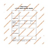 EGYEB BELFOLDI C.3337-11 "Védőoltási könyv 14 év feletti személy részére" nyomtatvány (C.3337-11)