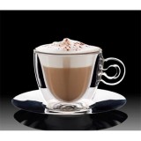 EGYEB BELFOLDI Thermo 165ml 2db-os cappuccinos csésze rozsdamentes aljjal (1209TRM003)