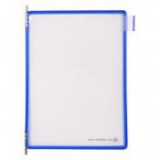 Egyéb Bemutatótábla A5, álló, felül nyitott, DJOIS, kék [10 db]