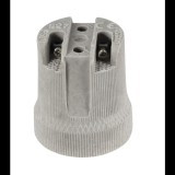 Egyéb Commel 016131 T400 E27 250V Porcelán foglalat - Szürke (016131)