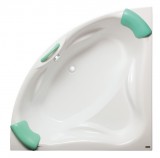 Egyéb Cornelia akril fürdőkád 140x140cm, akril sarokkád