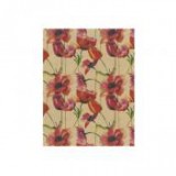 Egyéb Csomagoló papír virágmintás 0,7x1m piros [25 db]