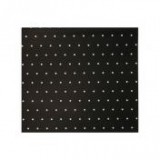 Egyéb Csomagolópapír pöttyös vízálló fólia 58x58 cm fekete, fehér [20 db]