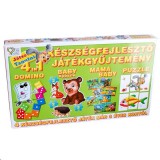 Egyéb D-Toys 627/1 Készségfejlesztő játékgyűjtemény 4 az 1-ben (DToys627/1) - Társasjátékok