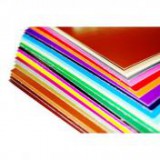 Egyéb Dekor karton 1 oldalas 48x68 ezüst [25 ív]