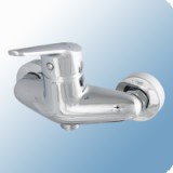 Egyéb Ermetiq egykaros fali mosogató csaptelep hosszú kifolyócsővel, kerámiabetéttel