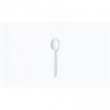 Egyéb Evőkanál, műanyag, többször használatos, 18,5 cm, 50 db "Venus", fehér [50 db]