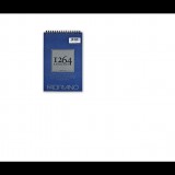 Egyéb Fabriano 1264 200g A5 20lapos spirálkötött fekete rajztömb (19100651)