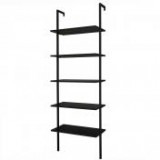 Egyéb Falra rögzíthető 5 szintes tároló, fekete