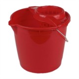 Egyéb Felmosó vödör 10 literes kerek csavaró kosárral Spring