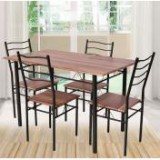 Egyéb Fémvázas étkezőasztal 4 székkel