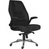 Egyéb Főnöki szék, szövetborítás, króm lábkereszt, 24 h "MARKUS" fekete