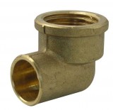 Egyéb Forrasztható réz belső menetes könyök 22mm -3/4" BM, forrvég BM könyök