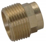 Egyéb Forrasztható réz külső menet 22mm -1/2" KM, forrvég KM