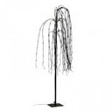 Egyéb Fűzfa 500 LED világítással melegfehér elektromos műanyag 180 cm fekete