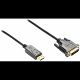 Egyéb Good Connections DP-DVI5 Displayport - DVI-D Kábel 5m - Fekete (DP-DVI5)