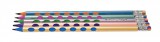 Egyéb Grafitceruza 2B, radírral, ergonomikus, háromszög test (ZL448)