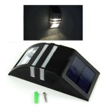 EGYÉB GYÁRTÓ Napelemes mozgásérzékelős kültéri lámpa króm házzal