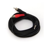 EGYÉB GYÁRTÓ Value 11.99.4345 audio kábel 5 M 2 x RCA 3.5mm Fekete