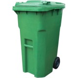 Egyéb Háztartási szemetes kuka 240 L ZÖLD kerekes