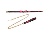 Egyéb Hőre színt váltó nyakörv pórázzal (fekete)