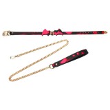 Egyéb Hőre színt váltó nyakörv pórázzal (fekete)