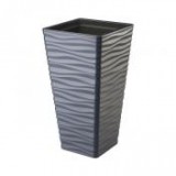 Egyéb Kaspó SAHARA slim szögletes álló 40 műanyag 39 cm x 75 cm antracit