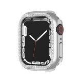 Egyéb Köves TPU óratok Apple Watch 7 - 41 mm ezüst