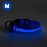 Egyéb LED-es nyakörv - akkumulátoros - M méret - kék