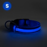 Egyéb LED-es nyakörv - akkumulátoros - S méret - kék