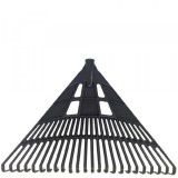 Egyéb Lombseprű műanyag 60cm egyenes fekete